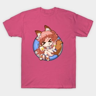 cute beach girl T-Shirt